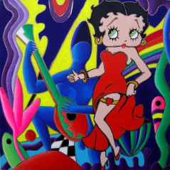 Broderie Diamant - Betty boop picasso