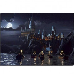 Broderie Diamant Harry Potter 5D Chateau De Nuit