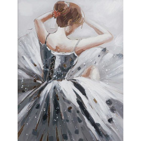Broderie Diamant - Femme Ballet Maria
