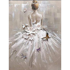 Diamond Painting - Broderie Diamant - Femme Ballet Aria