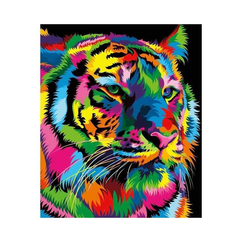 Tigre coloré