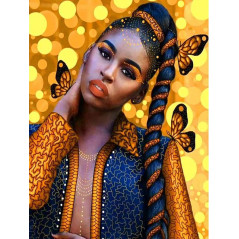 Broderie Diamant - Femme Africaine Fanta