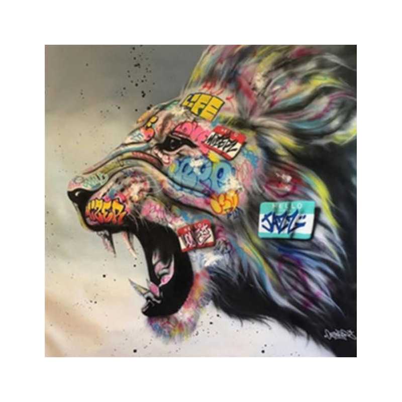 Lion Graffiti