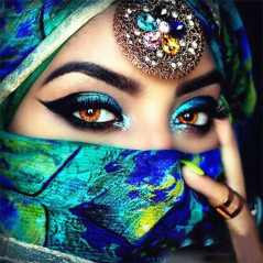 Diamond Painting - Broderie Diamant - Femme Arabe Assia