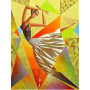Broderie Diamant - Danseuse Ballerine Style Picasso