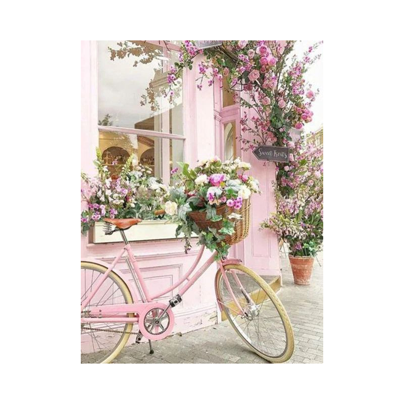 Fleurs et vélo 2