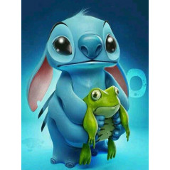 Diamond Painting - Broderie Diamant Duo Extraterrestre Lilo & Stitch