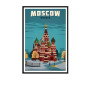 Broderie Diamant - Paysage Vintage Moscou