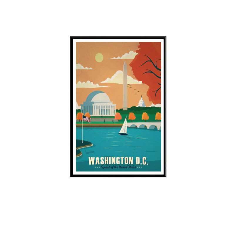 Paysage Vintage Washington