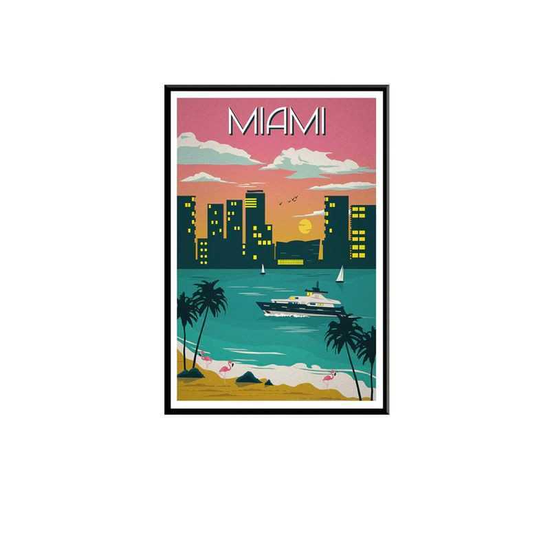 Paysage Vintage Miami