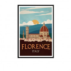 Broderie Diamant - Paysage Vintage Florence