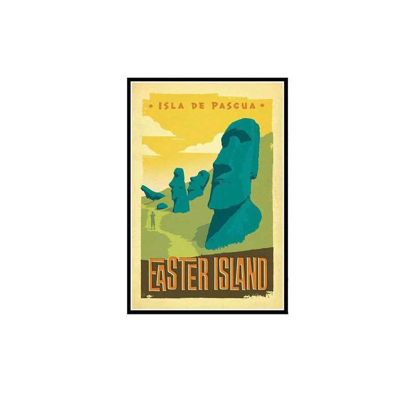 Paysage Vintage Easter island
