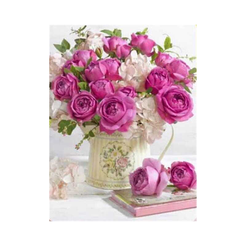 Diamond Painting -Bouquet rosa