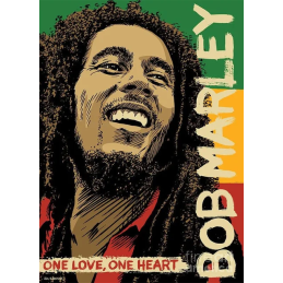 Diamond Painting - Broderie Diamant - Bob Marley One Love