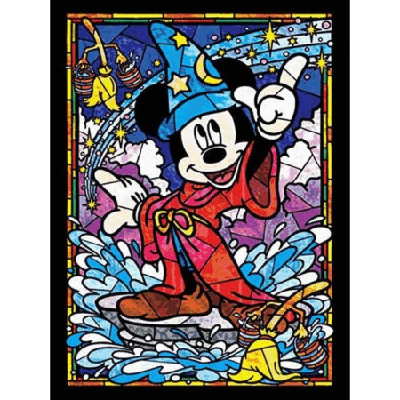 Broderie Diamant -Mickey magicien